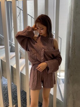 𝗪𝗔𝗞𝗔𝗞𝗢さん（レディース・153cm）の秋コーディネート