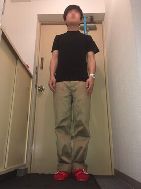 「present（プレゼント）のアイテム」を使った、たっしーさん（メンズ・167cm）の春コーディネート