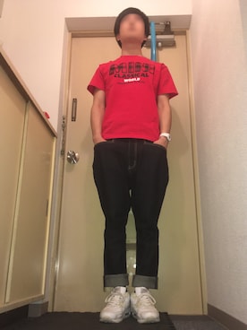 「present（プレゼント）のアイテム」を使った、たっしーさん（メンズ・167cm）の夏コーディネート