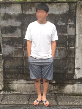 「チャイハネ（チャイハネ）のアイテム（サンダル）」を使った、たっしーさん（メンズ・167cm）の秋コーディネート