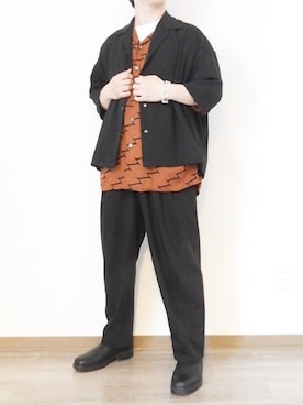 「RYO TAKASHIMA（リョウタカシマ）のアイテム（アクセサリー）」を使った、としちゃんさん（メンズ・163cm）の春コーディネート