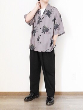 としちゃんさんの「Hanes×SHIPS AUTHENTIC PRODUCTS(ヘインズ×シップス・オーセンティック・プロダクツ): 2パック/Tシャツ Japan Fit■」を使ったコーディネート