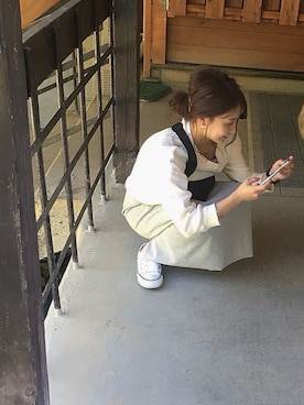 rinangoさん（レディース・145cm）の春コーディネート