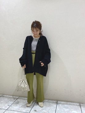 「ボーター」｜rinangoさん（レディース・146cm）の秋コーディネート