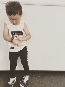 あさん（キッズ・100cm）の夏コーディネート