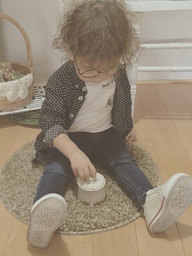 「オシャレパッソ」｜あさん（キッズ・90cm）の秋コーディネート