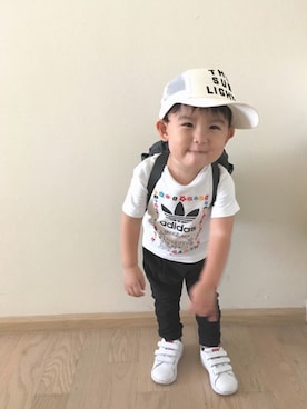 RYU ◡̈♡さん（キッズ・80cm）の冬コーディネート