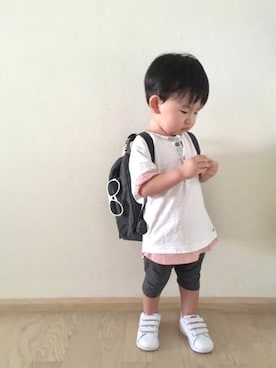 RYU ◡̈♡さん（キッズ・80cm）の春コーディネート