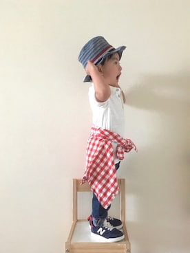 RYU ◡̈♡さん（キッズ・90cm）の夏コーディネート