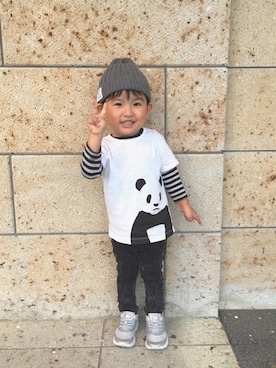 RYU ◡̈♡さん(キッズ・90cm)の秋コーディネート