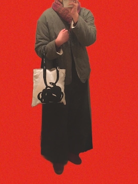 mos156さん（レディース・161cm）の冬コーディネート