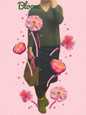 mos156さん（レディース・161cm）の春コーディネート