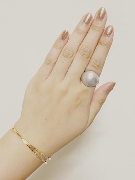 「VOYAGE（ボヤージュ）のアイテム」を使った、mos156さん（レディース・160cm）の夏コーディネート