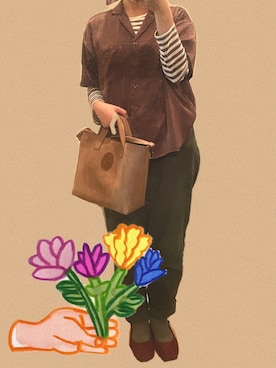 mos156さん(レディース・161cm)の秋コーディネート