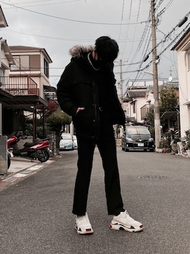 007sssさん(メンズ・185cm)の冬コーディネート