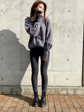 aIさん（レディース・163cm）の冬コーディネート