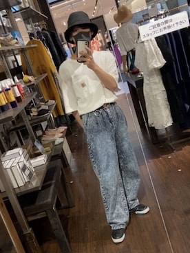 「ADER error（アーダーエラー）のアイテム（パンツ）」を使った、chihayaさん（メンズ・170cm）の夏コーディネート