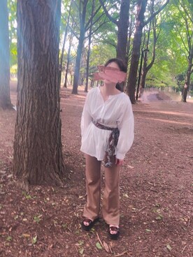 「Kastane（カスタネ）のアイテム（財布/小物）」を使った、anpiさん（レディース・158cm）の春コーディネート