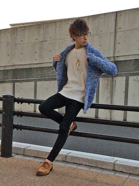 shunさん（メンズ・177cm）の春コーディネート