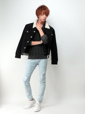 shunさん（メンズ・177cm）の春コーディネート