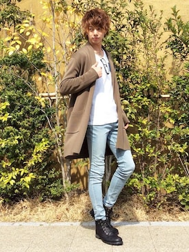 shunさん（メンズ・177cm）の春コーディネート