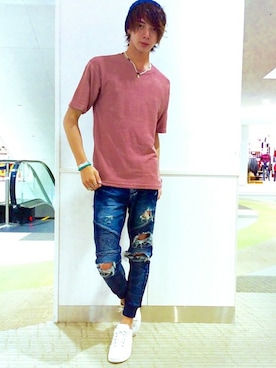 shunさん（メンズ・177cm）の夏コーディネート