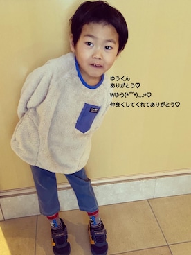 「5歳」｜「アイテム（ラッピングキット）」を使った、ゆうき◡̈⋆さん（キッズ・110cm）の冬コーディネート