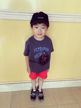 ゆうき◡̈⋆さん（キッズ・110cm）の夏コーディネート
