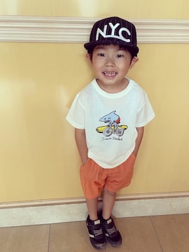 「5歳」｜「アイテム（ラッピングキット）」を使った、ゆうき◡̈⋆さん（キッズ・110cm）の夏コーディネート
