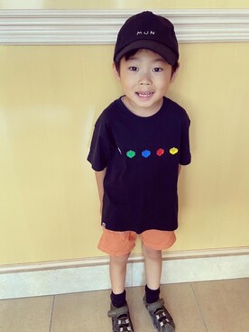 ゆうき◡̈⋆さん（キッズ・110cm）の夏コーディネート