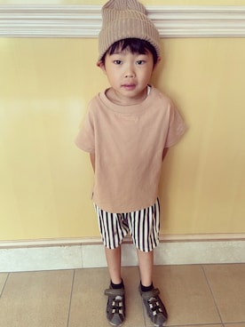 ゆうき◡̈⋆さん（キッズ・110cm）の夏コーディネート