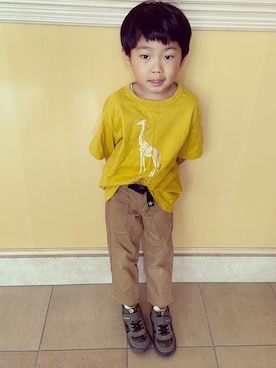 ゆうき◡̈⋆さん（キッズ・110cm）の秋コーディネート