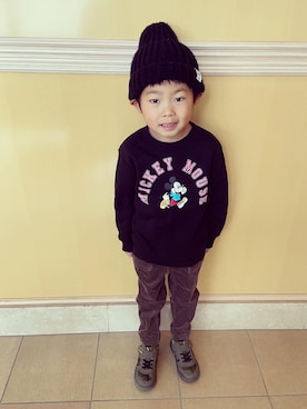 ゆうき◡̈⋆さん（キッズ・110cm）の冬コーディネート