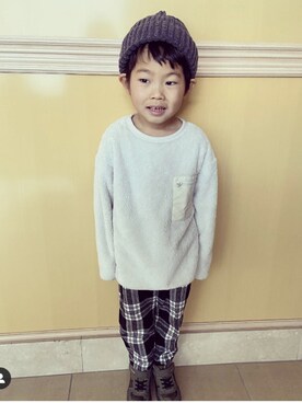 ゆうき◡̈⋆さん(キッズ・110cm)の冬コーディネート