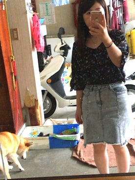 CHIHIROさん（レディース・143cm）の夏コーディネート