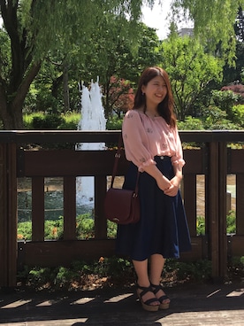 CHIHIROさん（レディース・143cm）の夏コーディネート