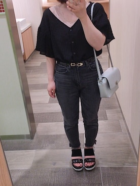 CHIHIROさん（レディース・143cm）の夏コーディネート