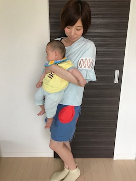 marie/eisuke さん（キッズ・60cm）の夏コーディネート