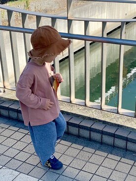 はこはこさん（キッズ・100cm）の春コーディネート