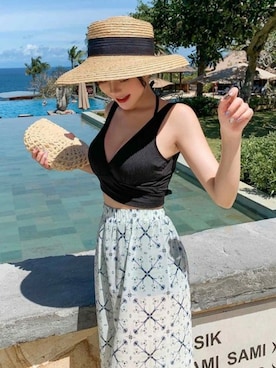 「ビキニ水着」｜angellunaさん（レディース・167cm）の冬コーディネート