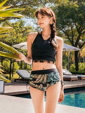 「ビキニ水着」｜angellunaさん（レディース・165cm）の冬コーディネート