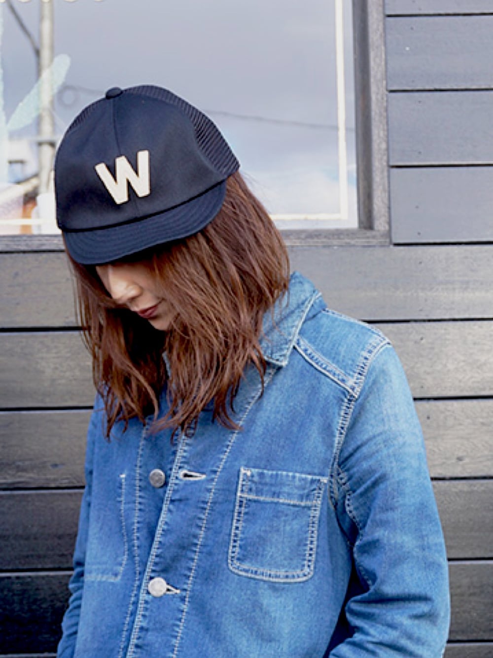 WEIRDO/ウィアード 「RACE? - WORK CAP」 ワッペンメッシュキャップ