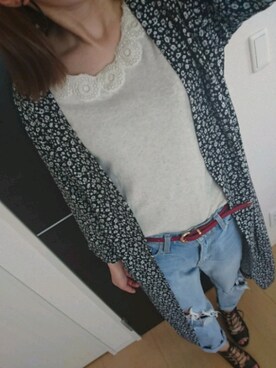 Haru🎀☺さん（レディース・165cm）の春コーディネート