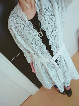 「#オトナカジュアル」｜「アイテム（その他アウター）」を使った、Haru🎀☺さん（レディース・165cm）の春コーディネート