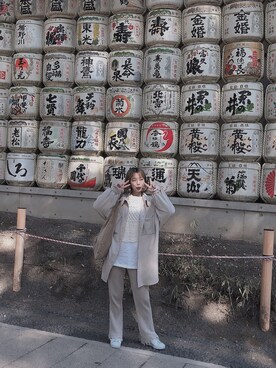 フィーさん（レディース・164cm）の春コーディネート