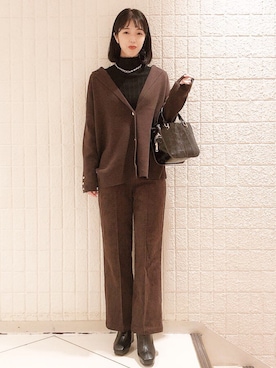 フィーさん(レディース・164cm)の冬コーディネート