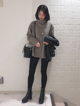 フィーさん（レディース・164cm）の冬コーディネート