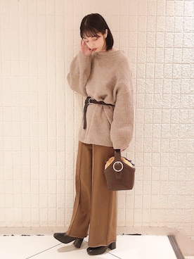 フィーさん（レディース・164cm）の冬コーディネート