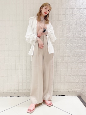 フィーさん（レディース・164cm）の春コーディネート