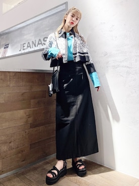 フィーさん（レディース・164cm）の春コーディネート